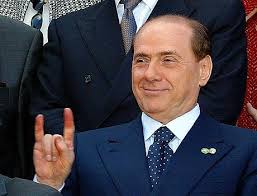Berlusconi fingers